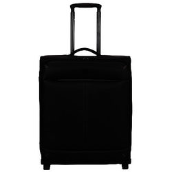 Qubed Zerolite Black 2-Wheel 55cm Cabin Suitcase, Black